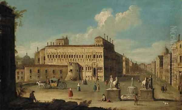 The Piazza Quirinale, Rome - view 1
