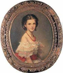 Portrait De La Princesse Ourousoff by Franz Xavier Winterhalter