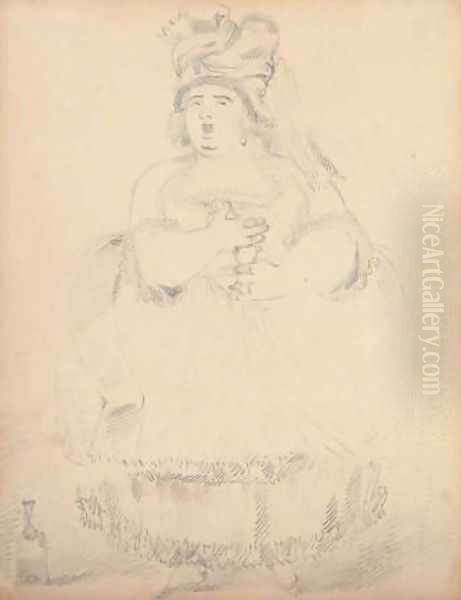 An opera singer - view 1