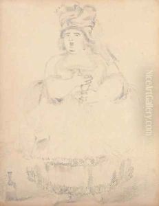 An opera singer by John Tenniel
