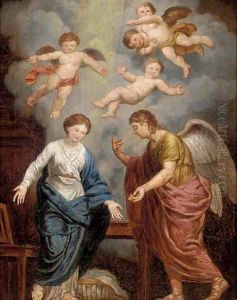 The Annunciation by Sir James Thornhill