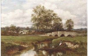 The Thames at Clifton Hampden by Alfred Taylor