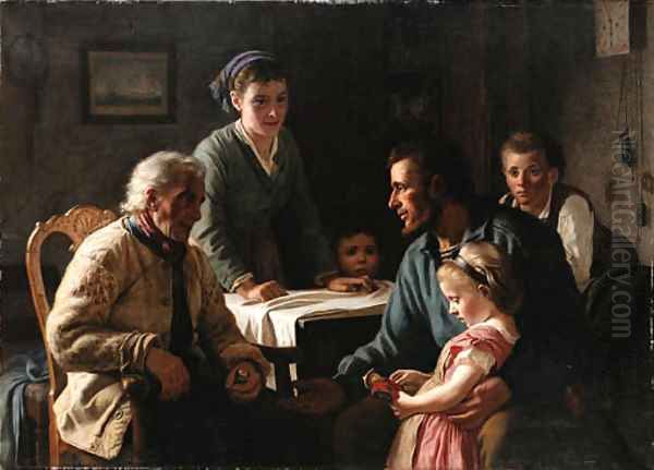 A family gathering - view 1