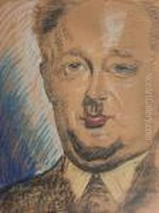 Portret Mezczyzny by Stanislaw Ignacy Witkiewicz (Witkacy)