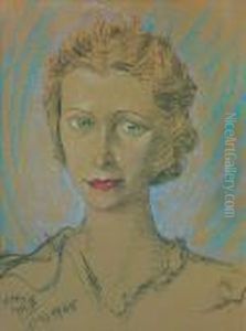 Portret Kobiecy by Stanislaw Ignacy Witkiewicz (Witkacy)
