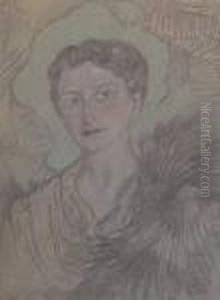 Portret Zofii Piotrowskiej by Stanislaw Ignacy Witkiewicz (Witkacy)