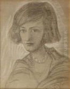Portret Kobiety by Stanislaw Ignacy Witkiewicz (Witkacy)
