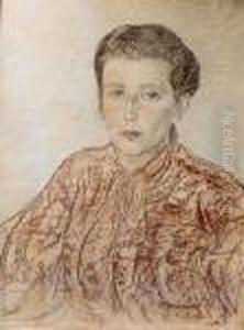 Portret Kobiety (1935) by Stanislaw Ignacy Witkiewicz (Witkacy)
