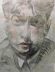 Portret Meski (1931) by Stanislaw Ignacy Witkiewicz (Witkacy)