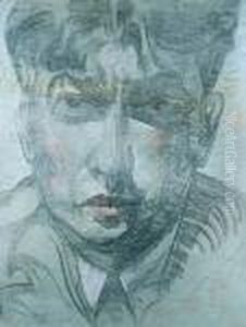 Portret Meski, 16 X 1931 R. by Stanislaw Ignacy Witkiewicz (Witkacy)