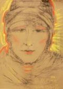 Portret Kobiecy by Stanislaw Ignacy Witkiewicz (Witkacy)