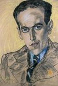 Portret Meski, V. 1937 R. by Stanislaw Ignacy Witkiewicz (Witkacy)