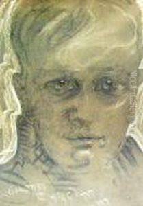 Portret Meski by Stanislaw Ignacy Witkiewicz (Witkacy)