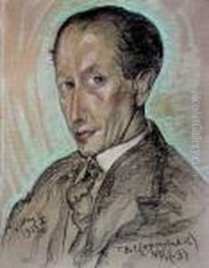 Portret Meski by Stanislaw Ignacy Witkiewicz (Witkacy)