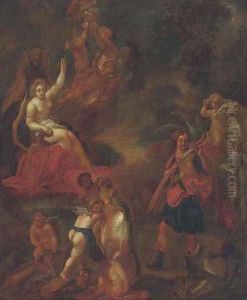 Mars and Venus by Theodor Van Thulden