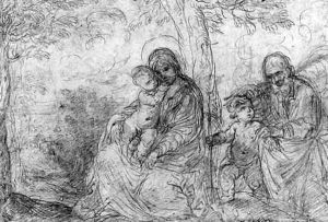 The Holy Family with the Infant Baptist The Holy Family with the Infant Baptist