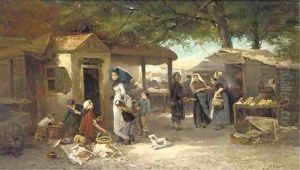 Market day by Johann Marie Tenkate