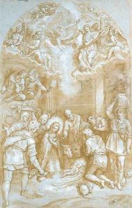 The Adoration of the Shepherds by Niccol Martinelli, Il Trometta