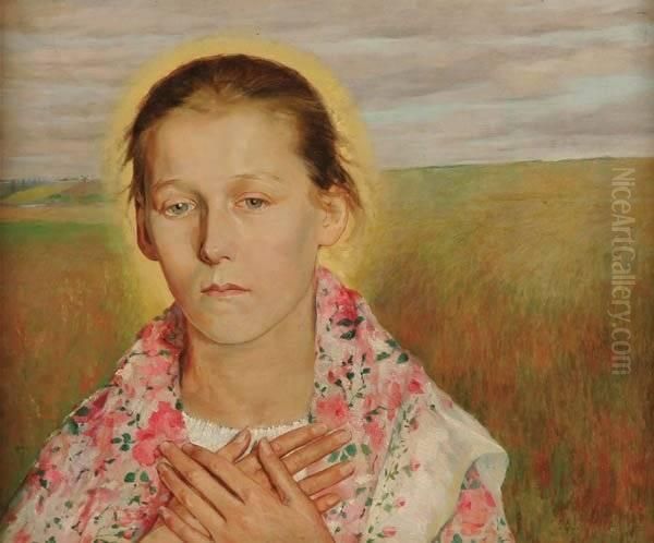 Attributed To Wincenty Wodzinowski , The Virgin Of The Meadow - view 1