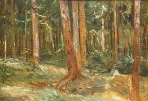 Las by Wincenty Wodzinowski