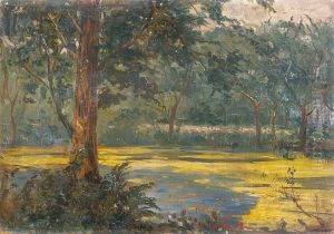 Lesne Jeziorko by Wincenty Wodzinowski