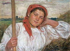 Sianokosy by Wincenty Wodzinowski
