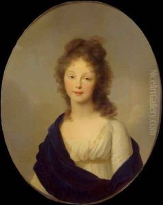 Portrait of Queen Luise of Prussia by Johann Friedrich August Tischbein
