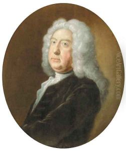 Portrait of Sir James Thornhill (1675-1734)