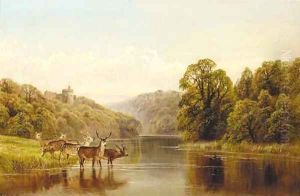Tortworth Lake, Gloucestershire by William Vivian Tippett