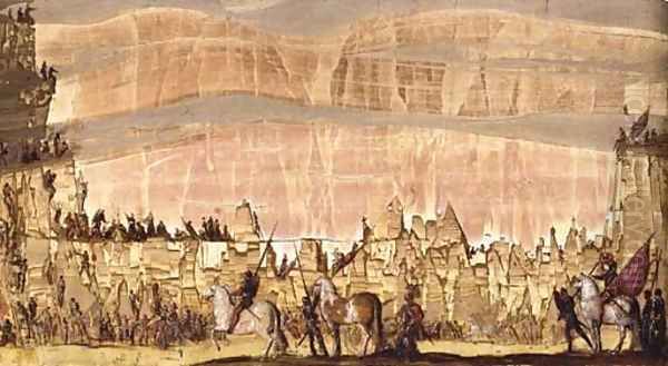 A siege - view 1