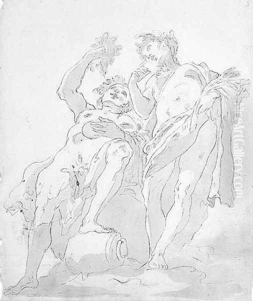 Bacchus and Vertumnus - view 1