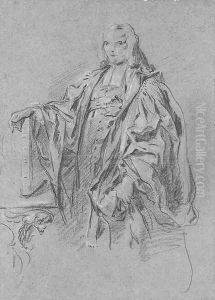 Portrait of a magistrate by Jean Francois de Troy