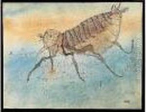 L'insecte, Circa 1942-1943 by Otto Wols