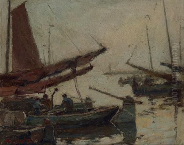 Moored Boats - view 1