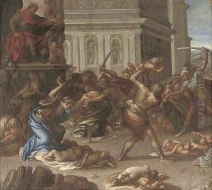 The Massacre of the Innocents by Pietro Testa
