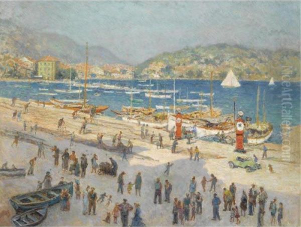 A View Of A Busy Mediteranean Harbour - view 1