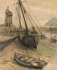 Zuidkust Engeland, Vuurtoren by Hendrik Jan Wolter