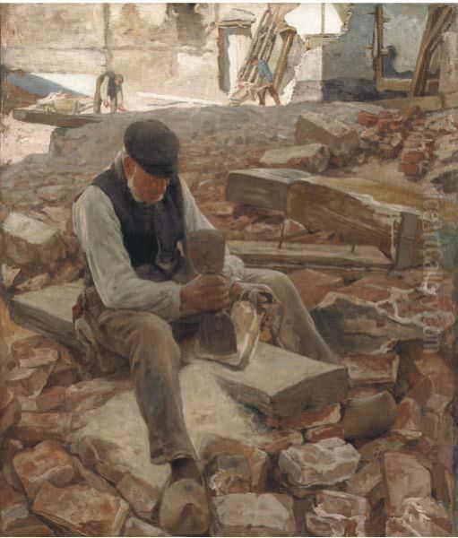 De Steenbikker - The Stone Cutter - view 1