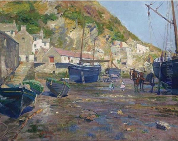Harbour Of Polperro - view 1