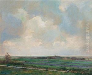 Gezicht Op De Zuiderzee Vanaf Harderwijk" by Hendrik Jan Wolter