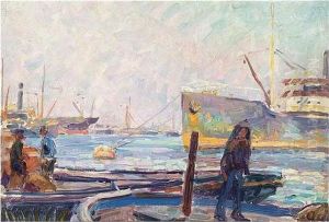 The Coal-heavers by Hendrik Jan Wolter
