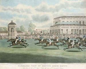 The race for the St. Leger stakes of 1812, on Doncaster Course by Clifton Thomson