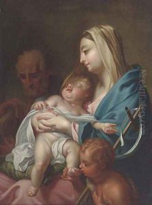 The Holy Family by Francesco Trevisani