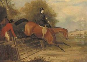 Over The Gate by Francis Calcraft Turner