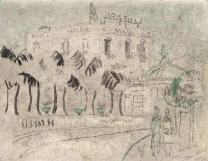 Promenade, Monte Carlo by Christopher Wood