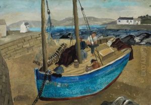 The Blue Boat by Christopher Wood