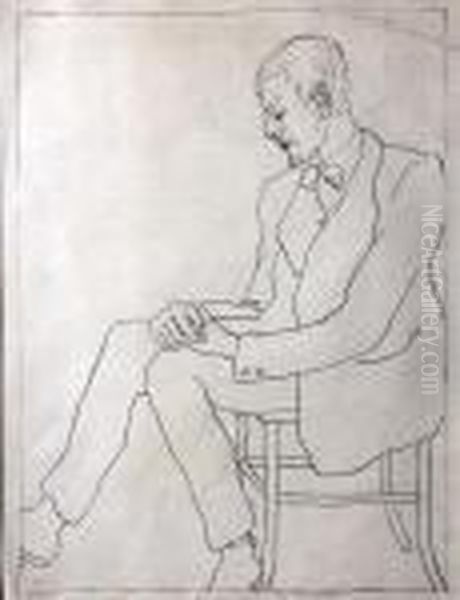 Seated Man - view 1