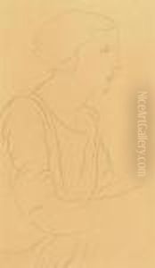 Profile Of A Girl by Christopher Wood