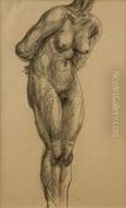 Standing Female Nude, Front