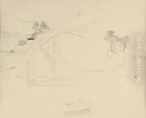 Yachts By The Coast, St Feock by Christopher Wood